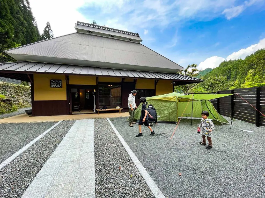 田篭の灯り「お宿」オープン準備中