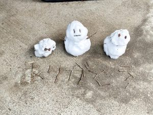 かわいいメッセージを頂きました。